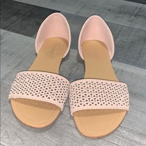 Nicole pink blush sandals